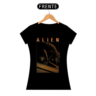 Camiseta Feminina Alien ( space) Estampa Terror