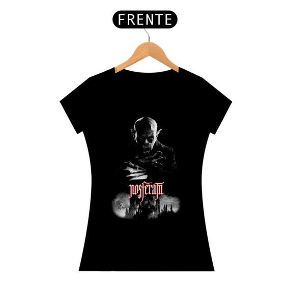 Camiseta Feminina Nosferatu ( Movie 2025 ) Estampa Terror