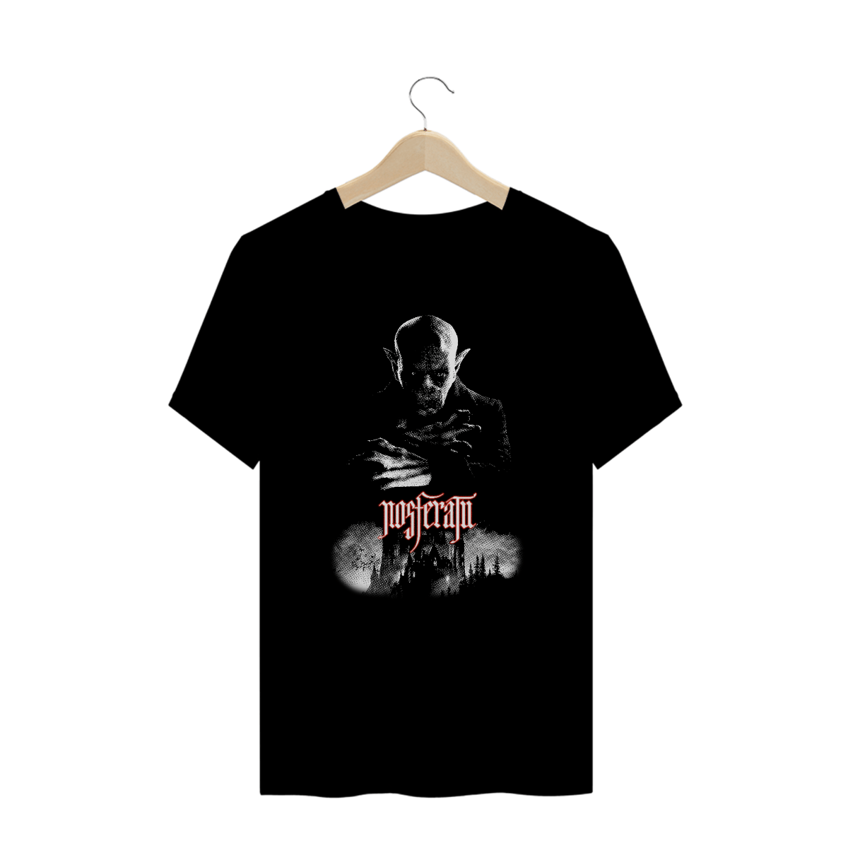 Nome do produto: Camiseta Plus Size Nosferatu ( Movie 2025 ) Estampa Terror