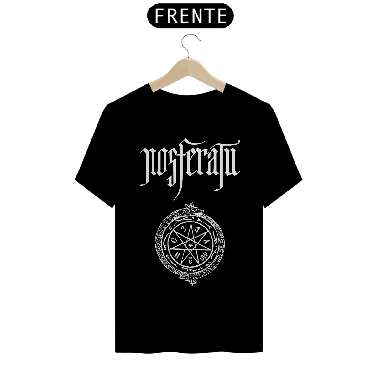Nome do produto: Camiseta Nosferatu ( Símbolo ) Estampa Terror