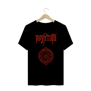 Camiseta Plus Size Nosferatu ( Símbolo Vermelha ) Estampa Terror