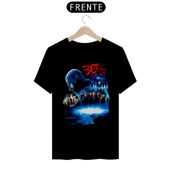 Camiseta 30 Dias de Noite Estampa Terror