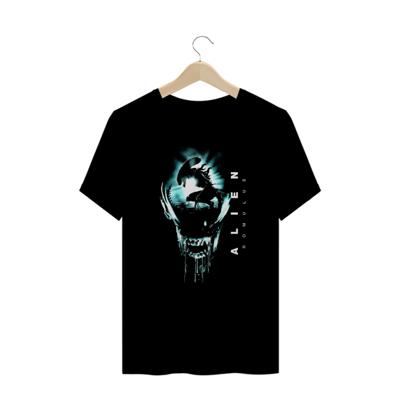 Camiseta Plus Size Alien ( romulus alien ) Estampa Terror