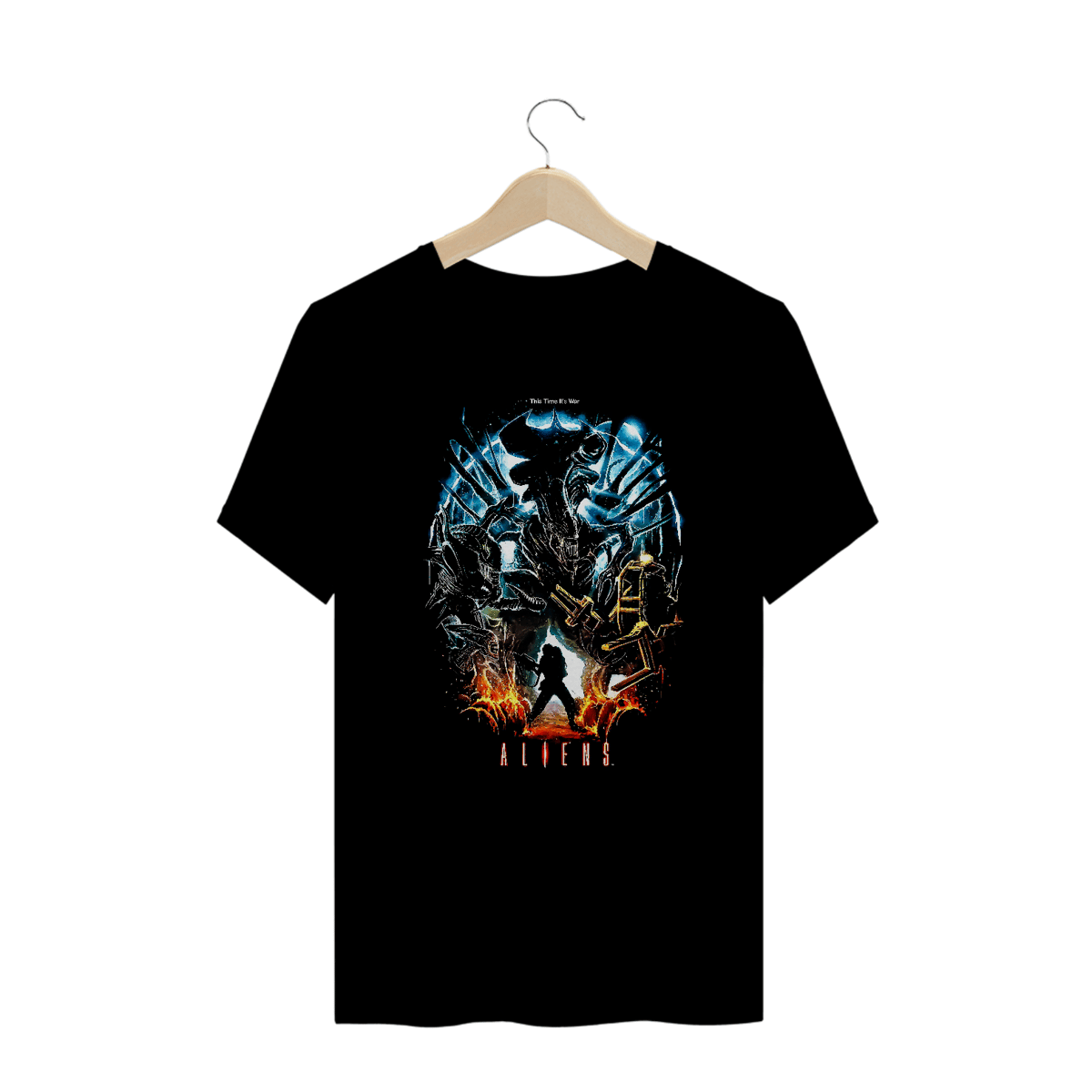 Nome do produto: Camiseta Alien Plus Size Ressurreição (Alien - O Regresso) Estampa de Terror