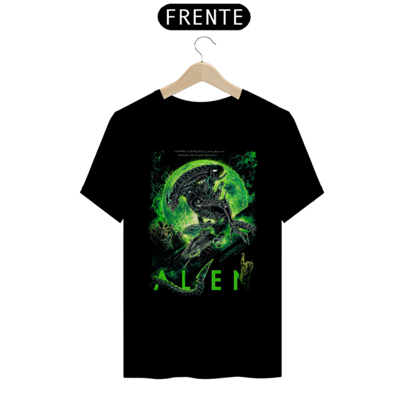 Camiseta Alien (O Resgate) Estampa de Terror