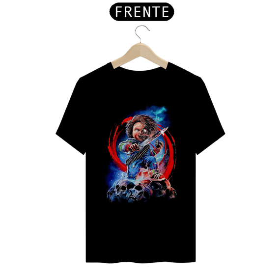 Camiseta Chucky (Skull) Estampa Terror