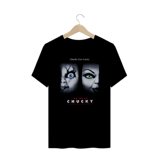 Camiseta Plus Size Chucky (Poster) Estampa Terror