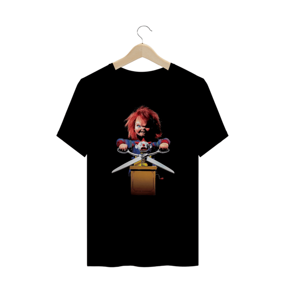 Camiseta Plus Size Chucky (clown) Estampa Terror