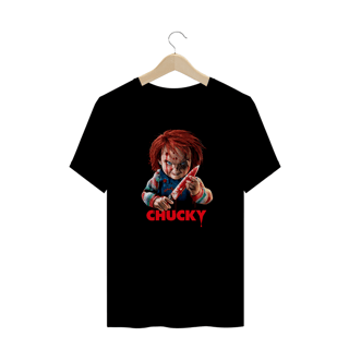 Camiseta Plus Size Chucky (knife) Estampa Terror