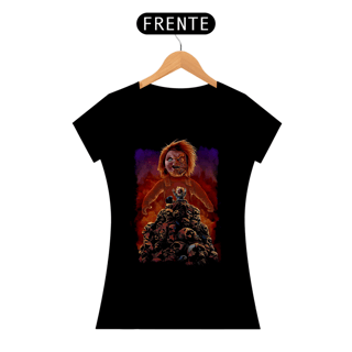 Camiseta Feminina Chucky (Brinquedo Assassino 3 (1991)) Estampa Terror