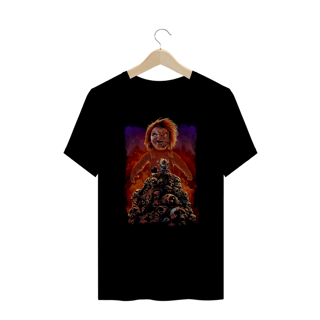 Camiseta Plus Size Chucky (Brinquedo Assassino 3 (1991)) Estampa Terror