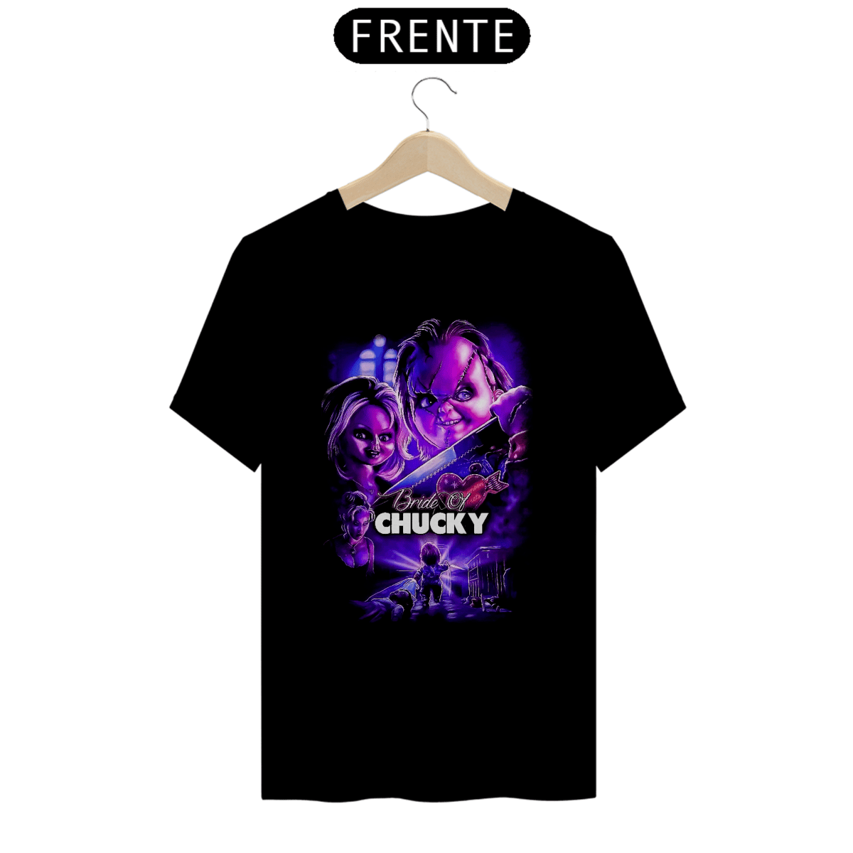 Nome do produto: Camiseta Chucky (A Noiva de Chucky (1998)) Estampa Terror