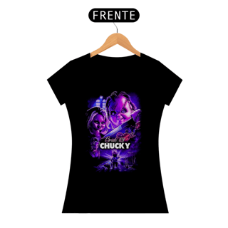 Camiseta Feminina Chucky (A Noiva de Chucky (1998)) Estampa Terror