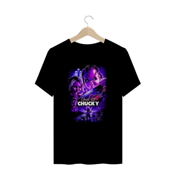 Camiseta Plus Size Chucky (A Noiva de Chucky (1998)) Estampa Terror