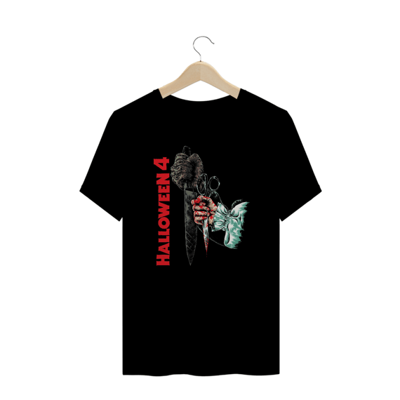 Camiseta Plus Size Halloween (Faca - Movie 4) Estampa Terror