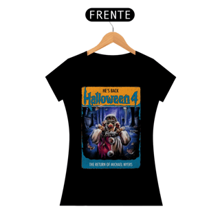 Camiseta Feminina Halloween (Poster - Movie 4) Estampa Terror