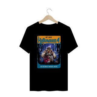Camiseta Plus Size Halloween (Poster - Movie 4) Estampa Terror