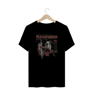 Camiseta Plus Size Halloween (Movie 5) Estampa Terror