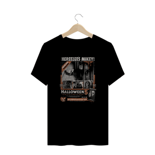 Camiseta Plus Size Halloween (Poster - Movie 5) Estampa Terror