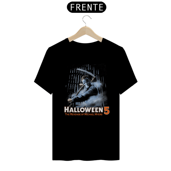 Camiseta Halloween (Poster Foice - Movie 5) Estampa Terror