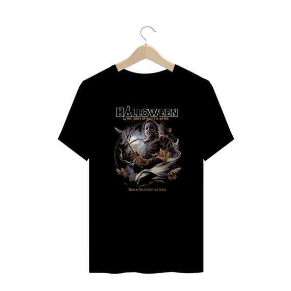 Camiseta Plus Size Halloween (O Terror nunca Descansa em Paz - Movie 6) Estampa Terror