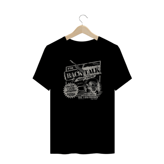 Camiseta Plus Size Halloween (Back Talk - Movie 6) Estampa Terror