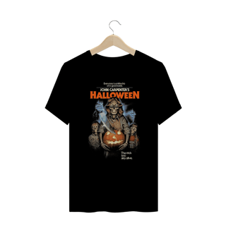 Camiseta Plus Size Halloween (1978 - 45 anos aniversário - Movie 2) Estampa Terror
