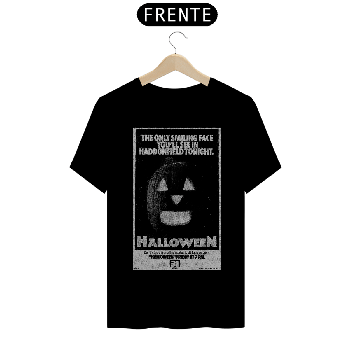 Nome do produto: Camiseta Halloween (1978 - Abobora - Movie 2) Estampa Terror