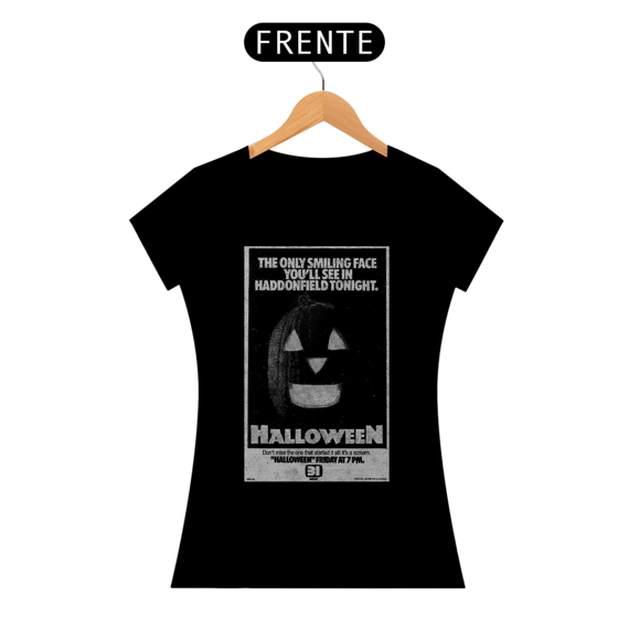 Camiseta Feminina Halloween (1978 - Abobora - Movie 2) Estampa Terror