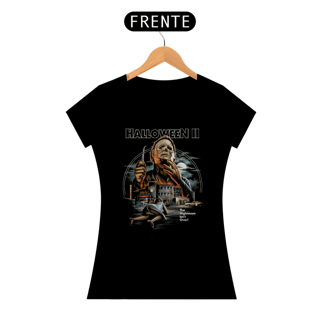 Nome do produto Camiseta Feminina Halloween (1978 - A Noite não Acabou - Movie 2) Estampa Terror