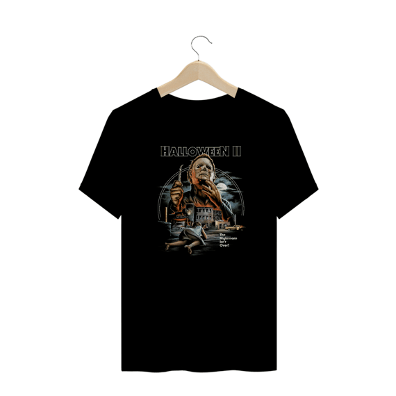 Camiseta Plus Size Halloween (1978 - A Noite não Acabou - Movie 2) Estampa Terror