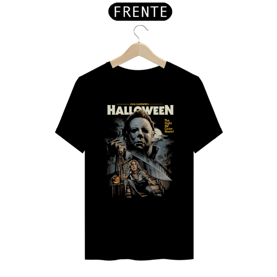 Camiseta Halloween (1978 - A Noite em que ele Chegou em Casa - Movie 2) Estampa Terror