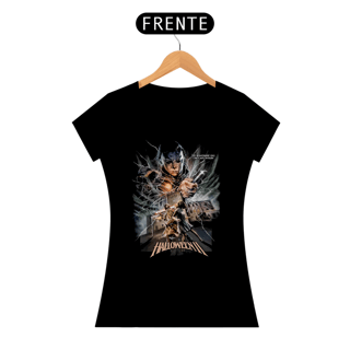 Camiseta Feminina Halloween (1978 - O Pesadelo Apenas Começou - Movie 2) Estampa Terror