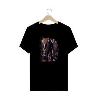 Camiseta Plus Size Halloween (Michael Myers - 2018) Estampa Terror