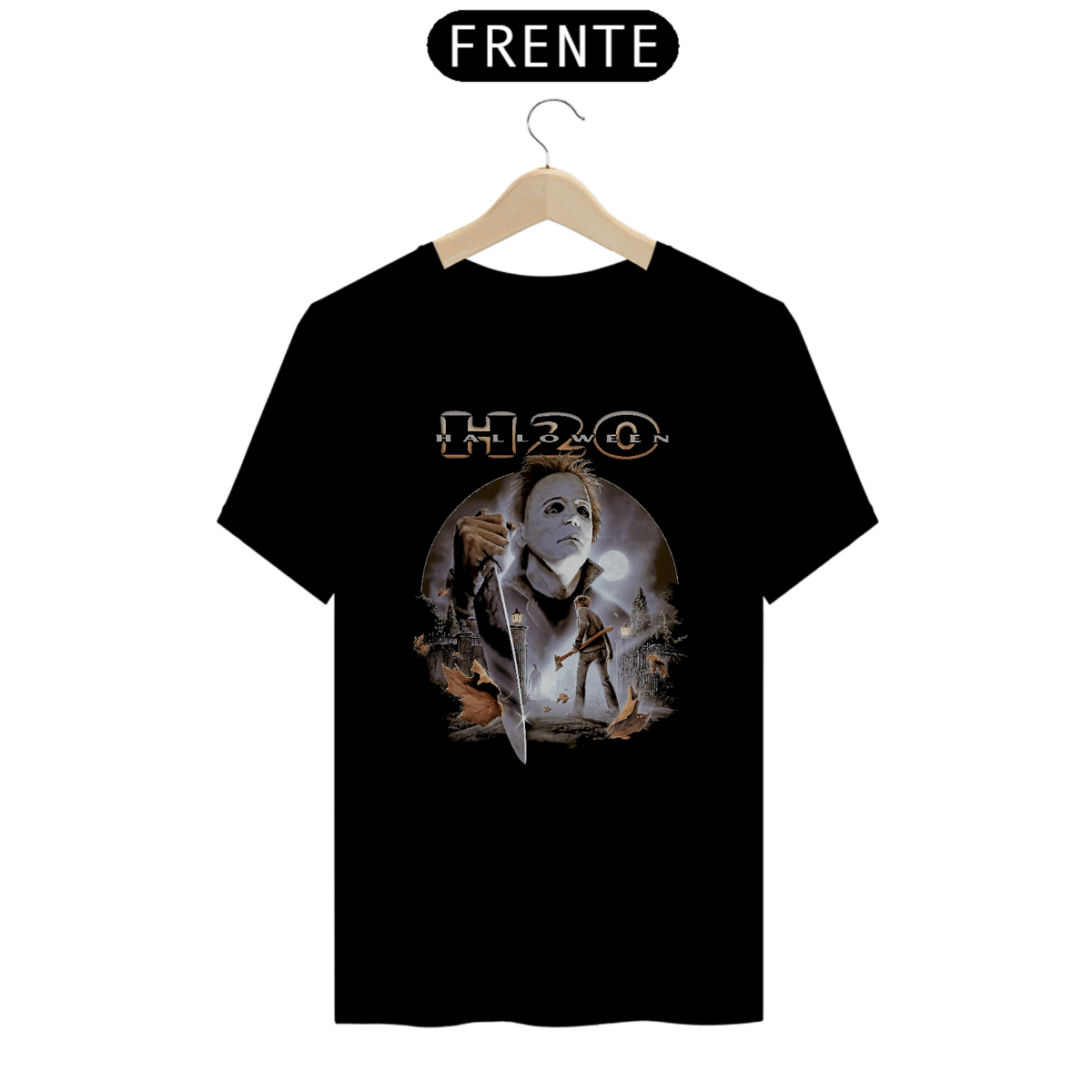 Nome do produto: Camiseta Halloween (Poster - Movie H20) Estampa Terror