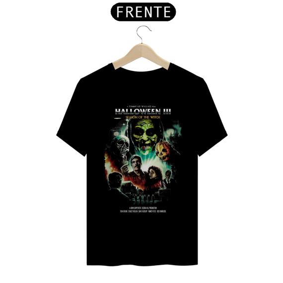 Camiseta Halloween (Temporada da Bruxa - Movie 3) Estampa Terror