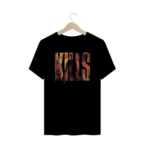 Camiseta Plus Size Halloween (Kills Name) Estampa Terror