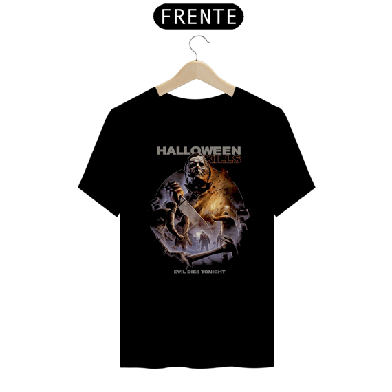 Camiseta Halloween (Kills - O Mal Morre esta Noite) Estampa Terror