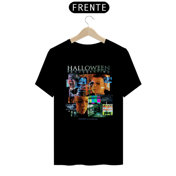 Camiseta Halloween (Resurrection - Haker) Estampa Terror