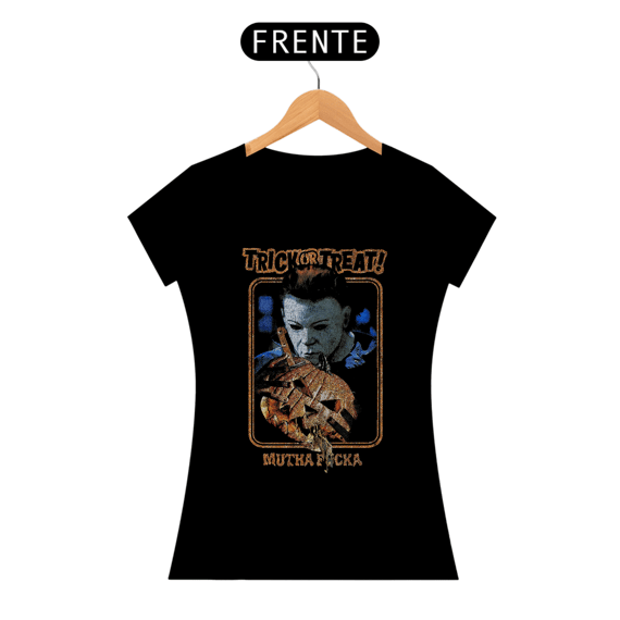 Camiseta Feminina Halloween (Resurrection) Estampa Terror