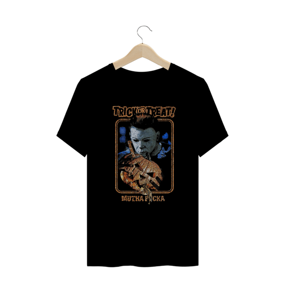 Camiseta Plus Size Halloween (Resurrection) Estampa Terror