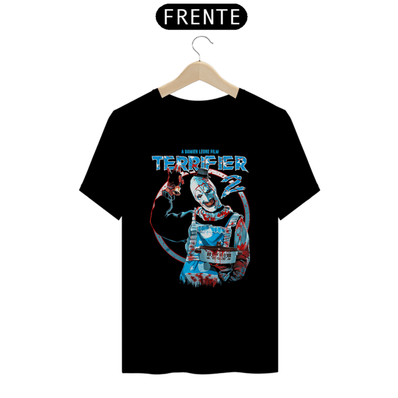 Camiseta Terrifier (Cozinheiro Maluco - Movie 2) Estampa Terror