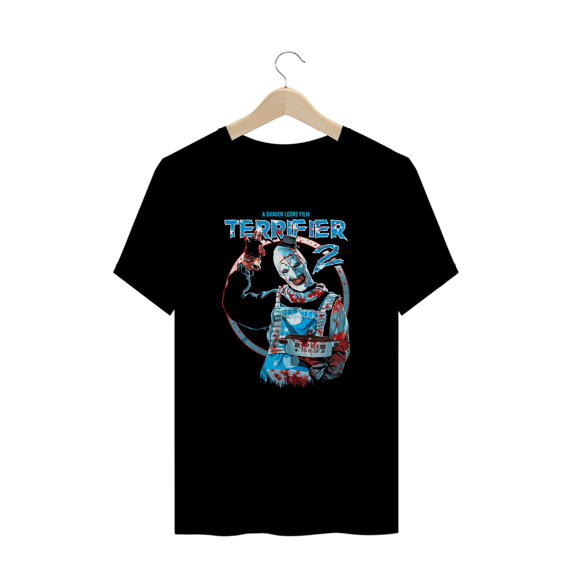 Camiseta Plus Size Terrifier (Cozinheiro Maluco - Movie 2) Estampa Terror