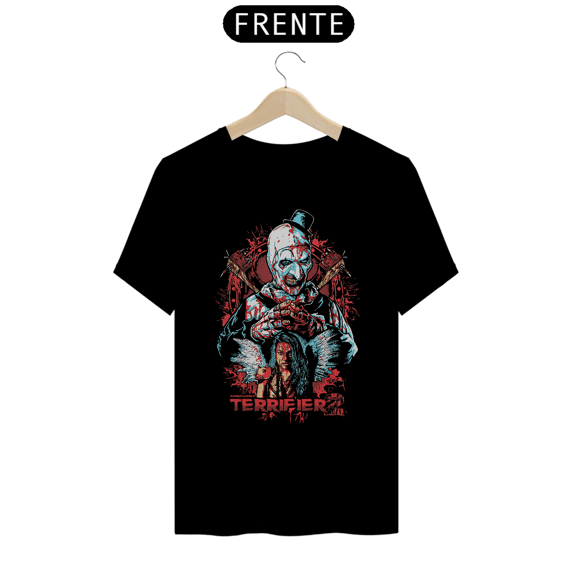 Camiseta Terrifier (Art Blood - Movie 2) Estampa Terror