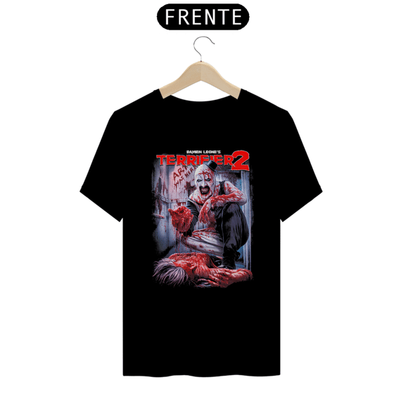Camiseta Terrifier (Art Esteve Aqui - Movie 2) Estampa Terror