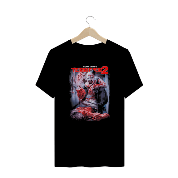 Camiseta Plus Size Terrifier (Art Esteve Aqui - Movie 2) Estampa Terror