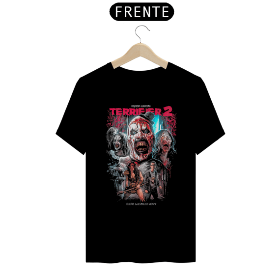 Camiseta Terrifier (Quem está lançando agora? - Movie 2) Estampa Terror