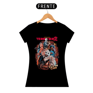 Nome do produto Camiseta Feminina Terrifier (Clown Cafe - Movie 2) Estampa Terror