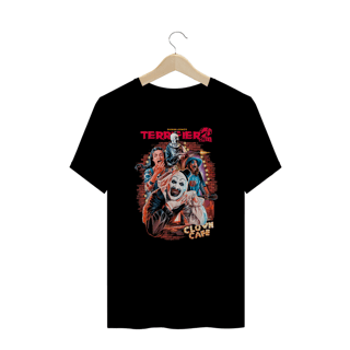 Camiseta Plus SizeTerrifier (Clown Cafe - Movie 2) Estampa Terror