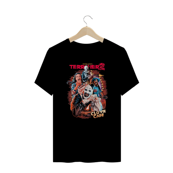 Camiseta Plus SizeTerrifier (Clown Cafe - Movie 2) Estampa Terror